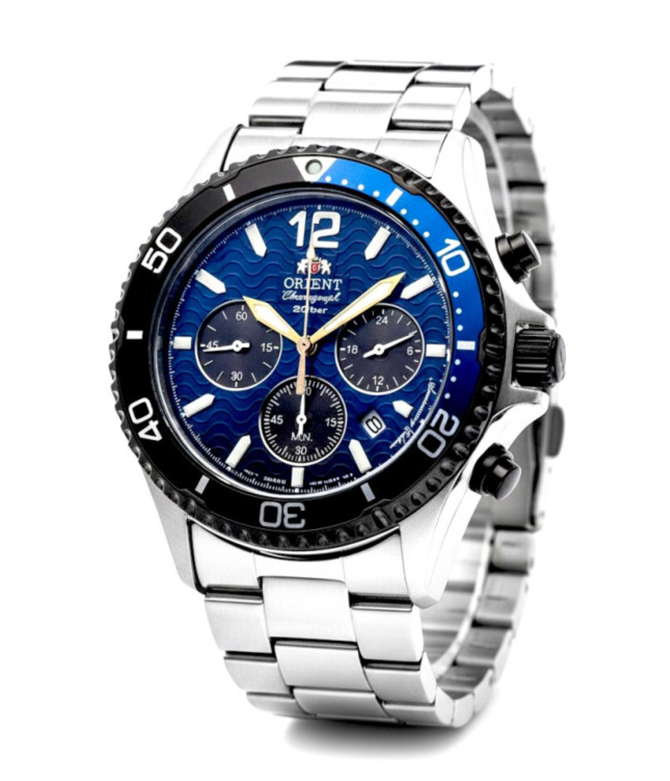Orient Sports Mako Solar Chronograph 42 mm RA-TX0208L10B Limited Edition
